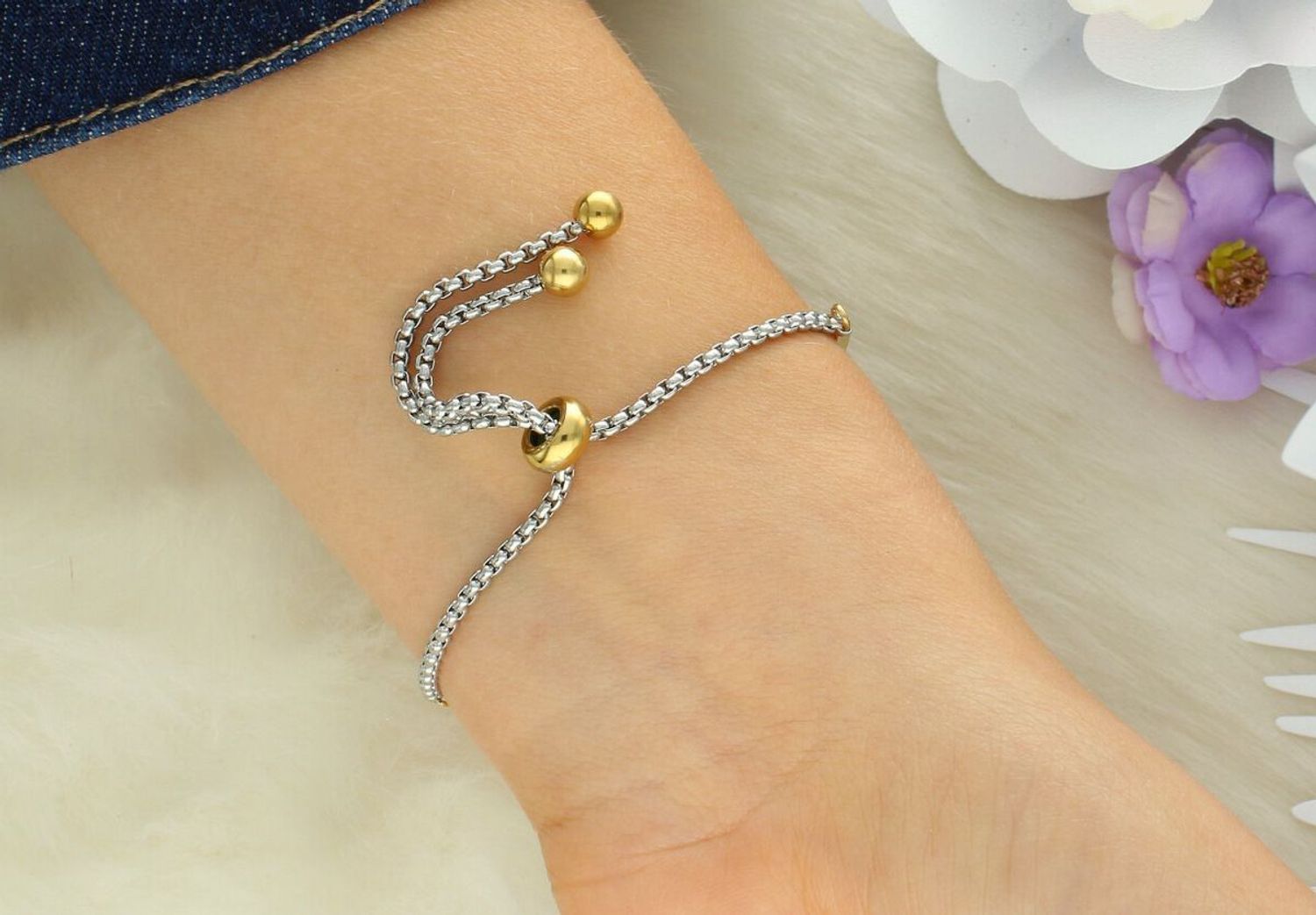 Bransoletka Nomination Milleluci Drzewo życia serce złota 028021017.jpg